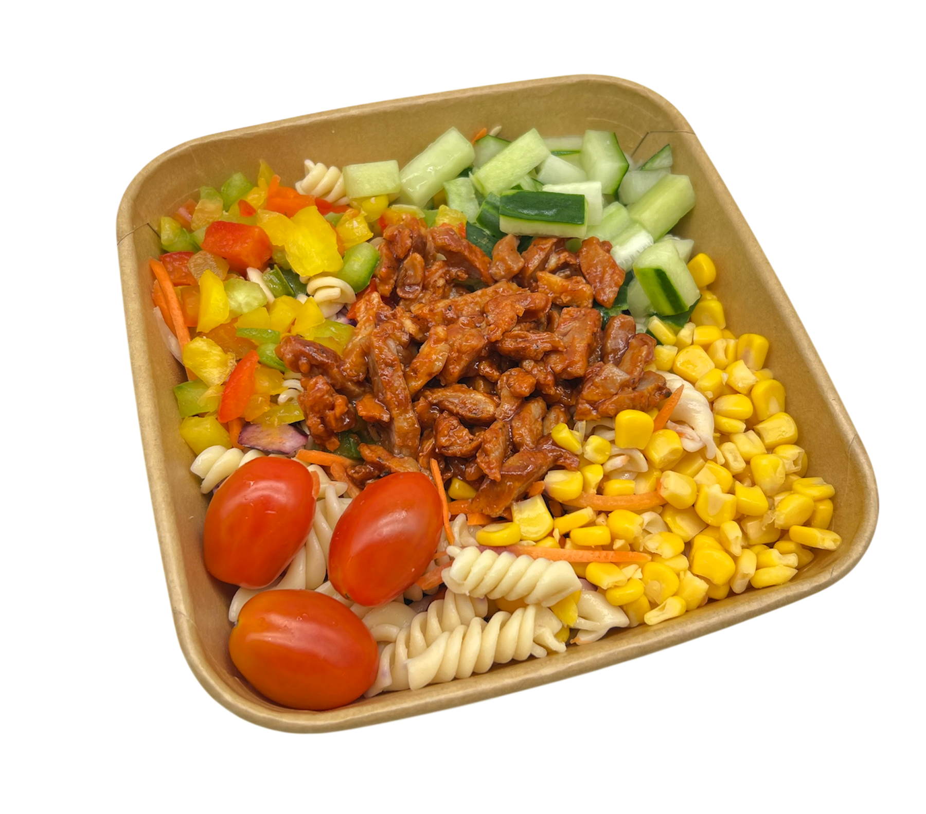Pastasallad gyros kebab